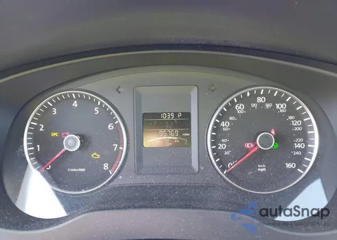 2012 Volkswagen Jetta 2.5L Se из США, поврежденный, VIN 3VWDP7AJ3CM350413